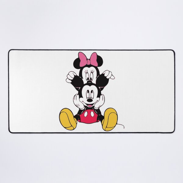 Item preview, Funny Minnie Mouse Leading Mickey Mouse by His Ears designed and sold by Magico Paco.