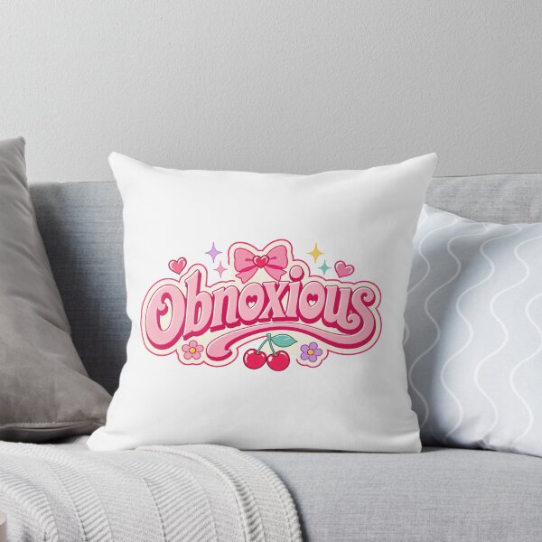 Item preview, Obnoxious Cute Girly Typography Design designed and sold by RedCircleArt.