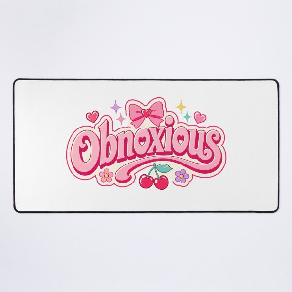 Item preview, Obnoxious Cute Girly Typography Design designed and sold by RedCircleArt.