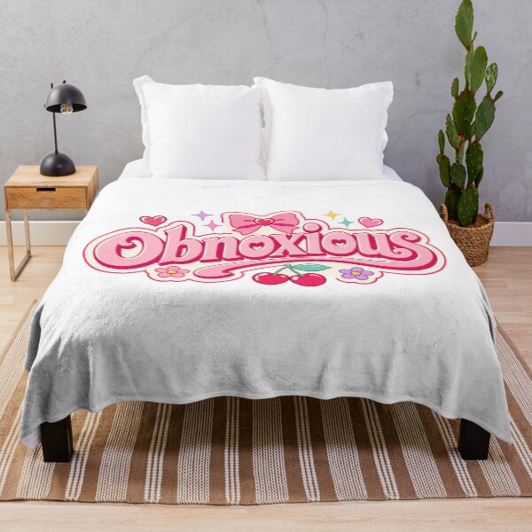 Item preview, Obnoxious Cute Girly Typography Design designed and sold by RedCircleArt.