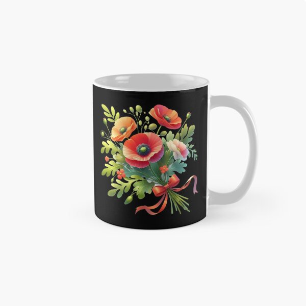 Item preview, Vibrant Bouquet of Red Poppies designed and sold by Munsonlookfor.