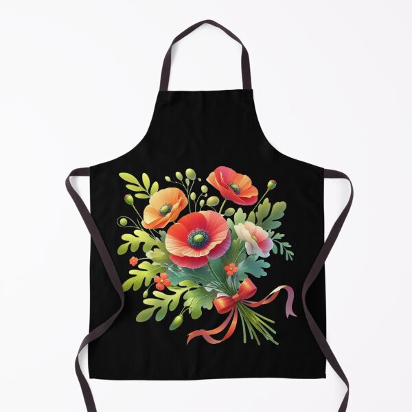 Item preview, Vibrant Bouquet of Red Poppies designed and sold by Munsonlookfor.