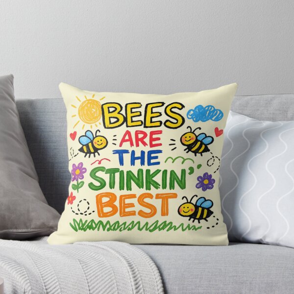 Item preview, Bees Are the Stinking Best Cute Bee Lover Funny Bee designed and sold by RockFireMerch.