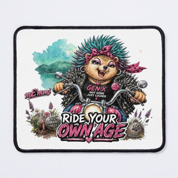 Item preview, Ride Your Own Age - Gen X Rider designed and sold by Hellulandia - no nää ny vaa o tämmöne.