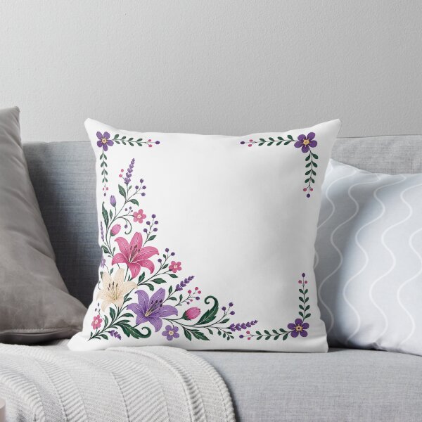Item preview, Folk Floral Corner designed and sold by PetalGarden.
