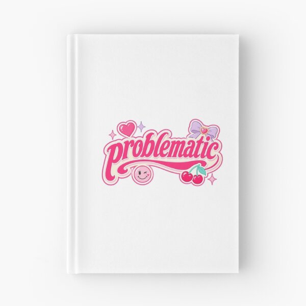 Item preview, Problematic Cute Girly Typography Design designed and sold by RedCircleArt.