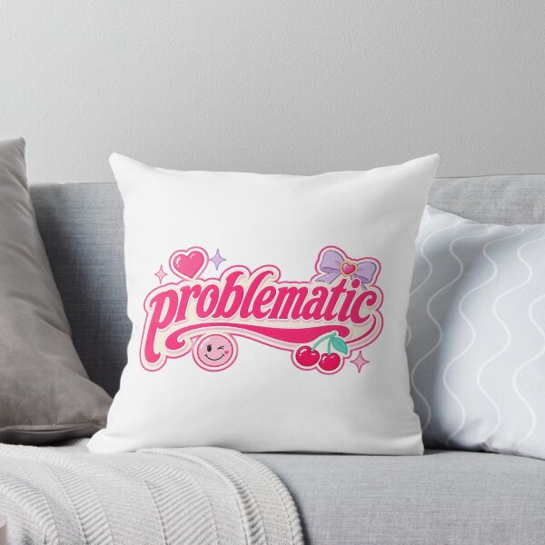 Item preview, Problematic Cute Girly Typography Design designed and sold by RedCircleArt.