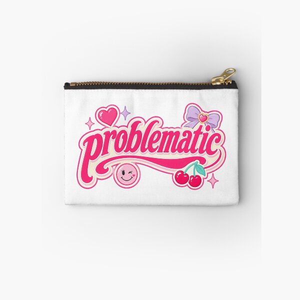 Item preview, Problematic Cute Girly Typography Design designed and sold by RedCircleArt.