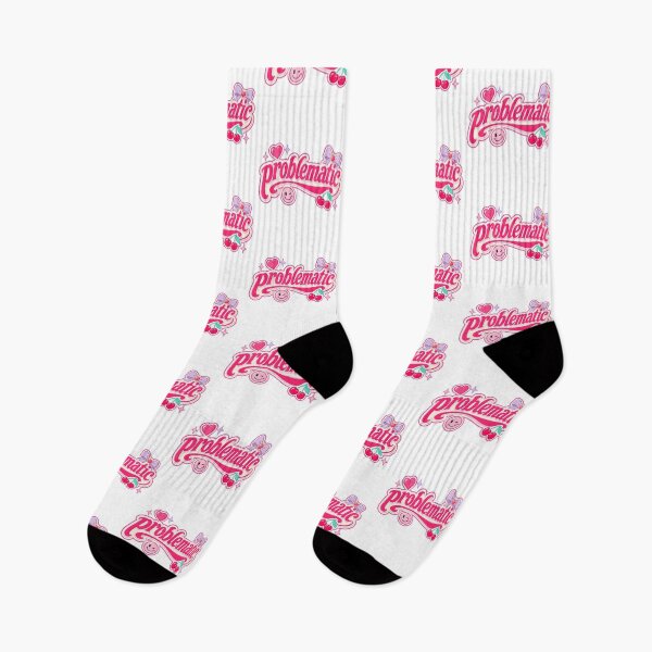 Item preview, Problematic Cute Girly Typography Design designed and sold by RedCircleArt.