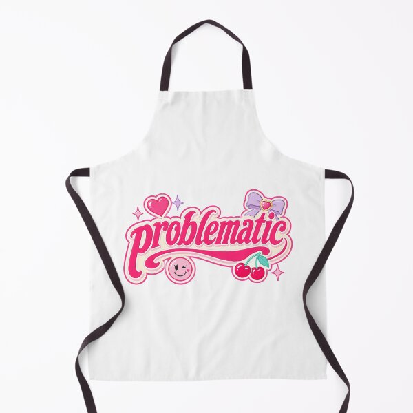 Item preview, Problematic Cute Girly Typography Design designed and sold by RedCircleArt.