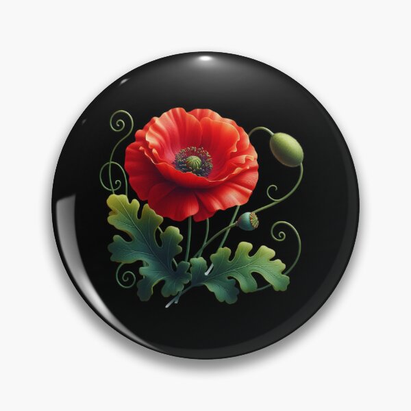 Item preview, Vibrant Red Poppy designed and sold by Munsonlookfor.