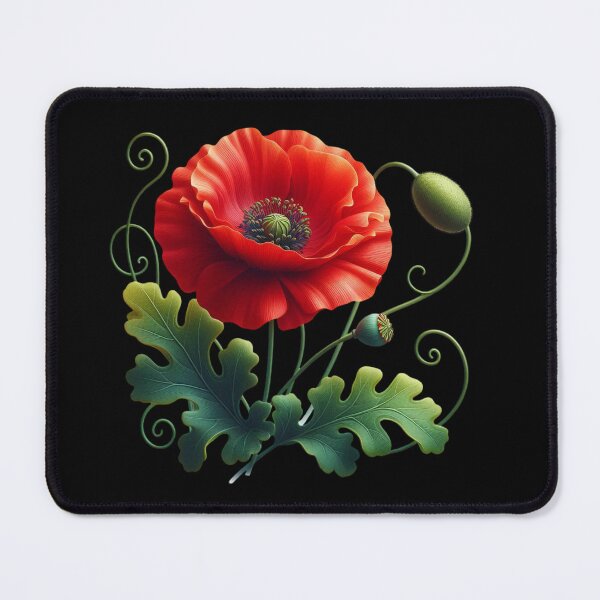 Item preview, Vibrant Red Poppy designed and sold by Munsonlookfor.