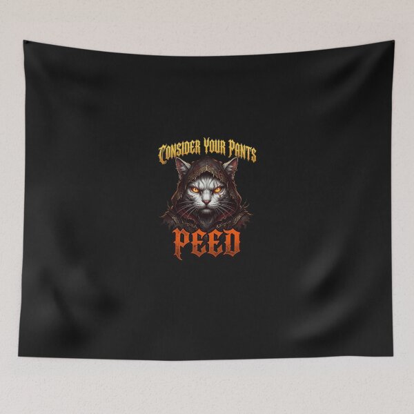 Item preview, Consider Your Pants Peed Cat Meme designed and sold by Manningh7.