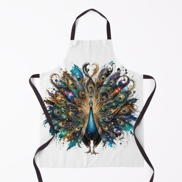 Item preview, Celestial Peacock in Cosmic Bloom designed and sold by Snurly.
