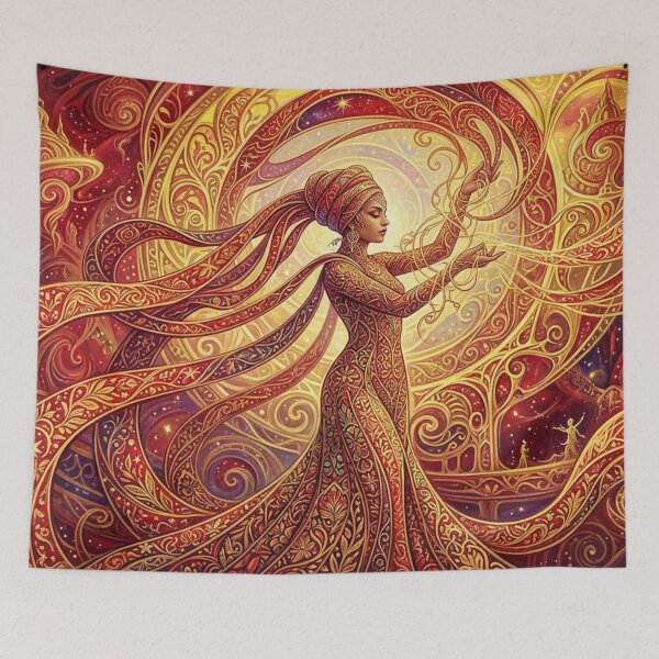 Item preview, Cosmic Goddess of Spirals designed and sold by Sigtrix.