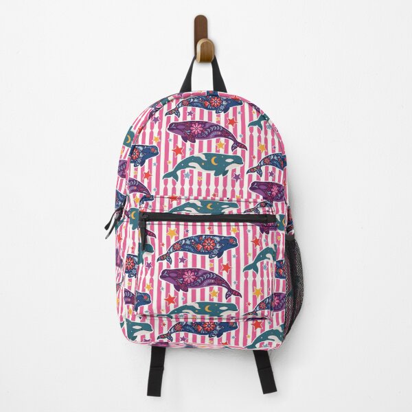 Item preview, Beluga Whales Summer Coastal Beach Vacation Floral designed and sold by Y-Vibes.