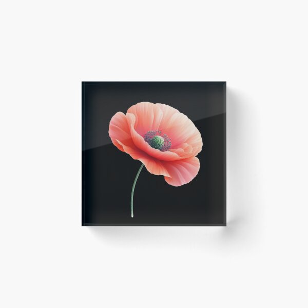 Item preview, Vivid Red Poppy designed and sold by Munsonlookfor.