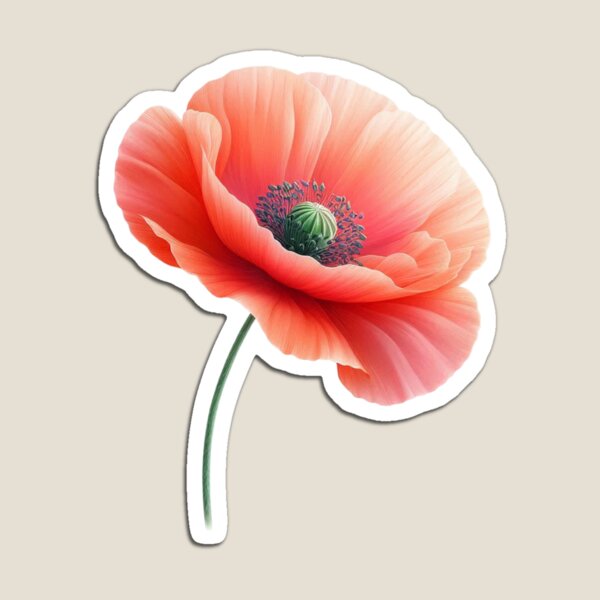 Item preview, Vivid Red Poppy designed and sold by Munsonlookfor.