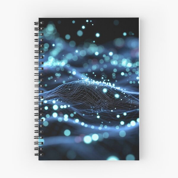 Item preview, Neon Cyan Cyber Wave Grid Background designed and sold by IntelliMindDesigns.