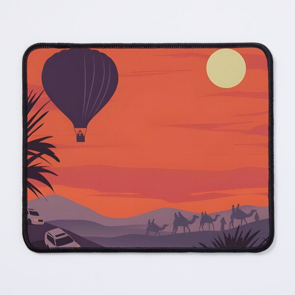 Item preview, Retro Dubai Safari Tour Poster designed and sold by RogahnModesta.