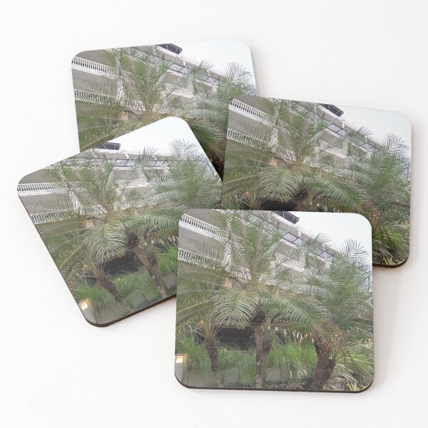 Item preview, Tropical Palm Trees in Luxury Resort Garden designed and sold by PhuongVoArt.