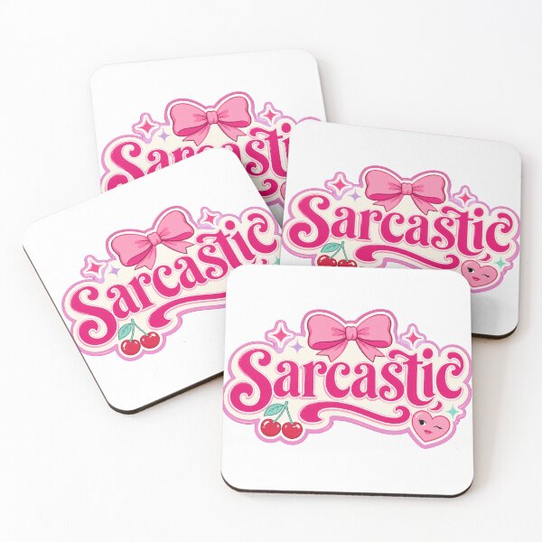 Item preview, Sarcastic Cute Girly Typography Design designed and sold by RedCircleArt.