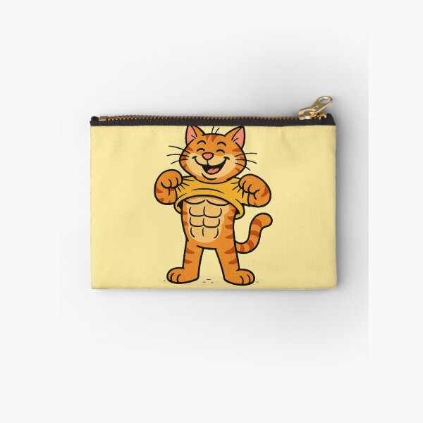 Item preview, Six Pack Kitty Funny Gym Cat – Abs Cat Lover Fitness Design, Funny Workout Gift designed and sold by AYACHI90.