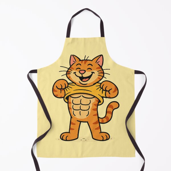 Item preview, Six Pack Kitty Funny Gym Cat – Abs Cat Lover Fitness Design, Funny Workout Gift designed and sold by AYACHI90.