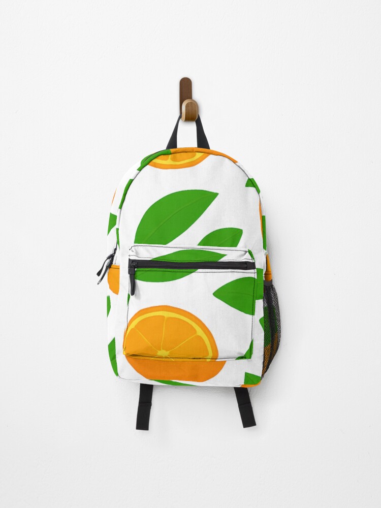 Thumbnail 1 of 3, Backpack, Orange Pattern designed and sold by Buffor.