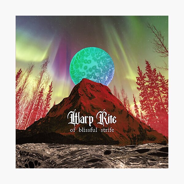 Item preview, Warp Rite - Of Blissful Strife cover art designed and sold by Virgilivs.
