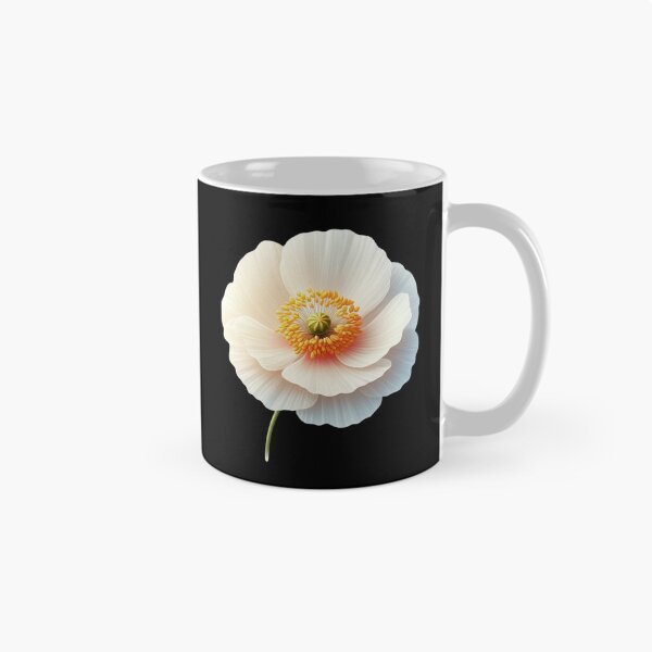 Item preview, Elegant White Poppy Blossom designed and sold by Munsonlookfor.
