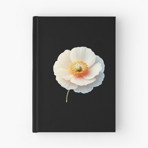 Item preview, Elegant White Poppy Blossom designed and sold by Munsonlookfor.