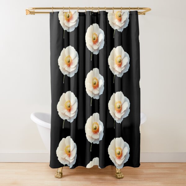Item preview, Elegant White Poppy Blossom designed and sold by Munsonlookfor.