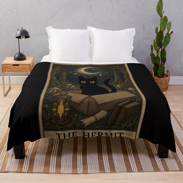 Item preview, The Hermit Cat Lovers designed and sold by PurrfectHome.