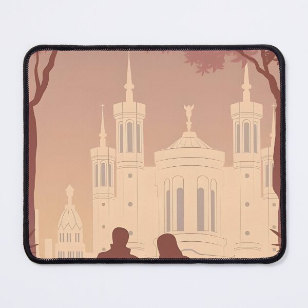 Item preview, Retro Lyon Landmark Poster  designed and sold by RogahnModesta.