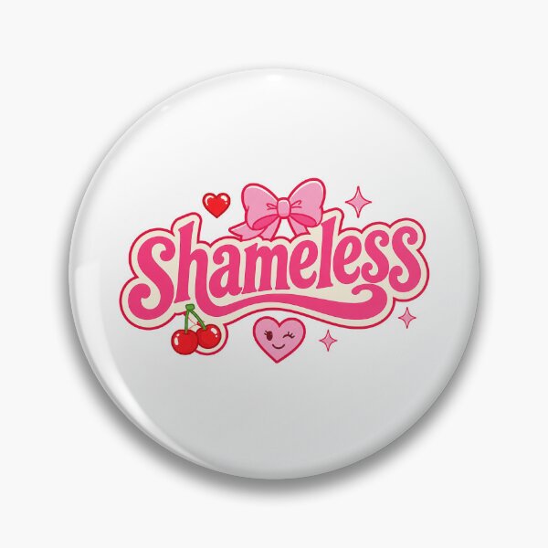 Item preview, Shameless Cute Girly Typography Design designed and sold by RedCircleArt.