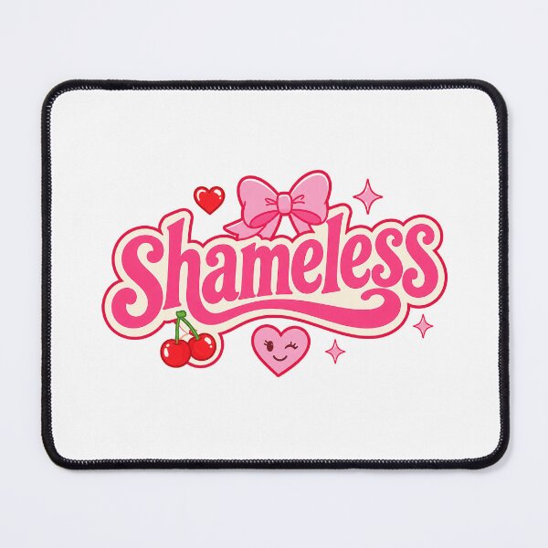 Item preview, Shameless Cute Girly Typography Design designed and sold by RedCircleArt.