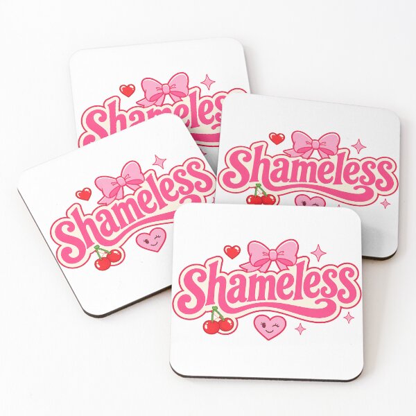 Item preview, Shameless Cute Girly Typography Design designed and sold by RedCircleArt.