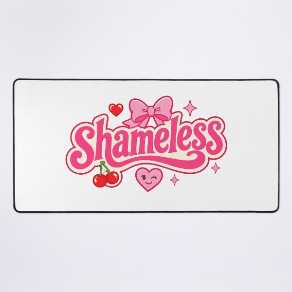 Item preview, Shameless Cute Girly Typography Design designed and sold by RedCircleArt.