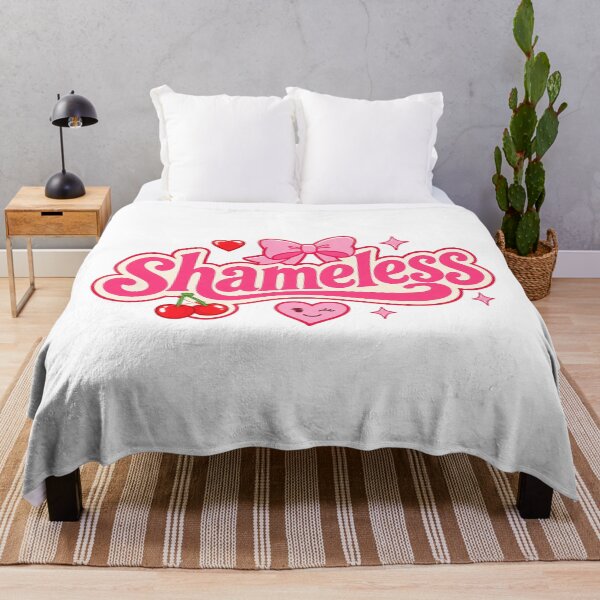 Item preview, Shameless Cute Girly Typography Design designed and sold by RedCircleArt.