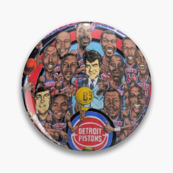 Item preview, 1989 Detriot Pistons Caricature Champions Shirt designed and sold by RumiZoJin.