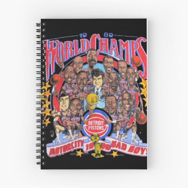 Item preview, 1989 Detriot Pistons Caricature Champions Shirt designed and sold by RumiZoJin.