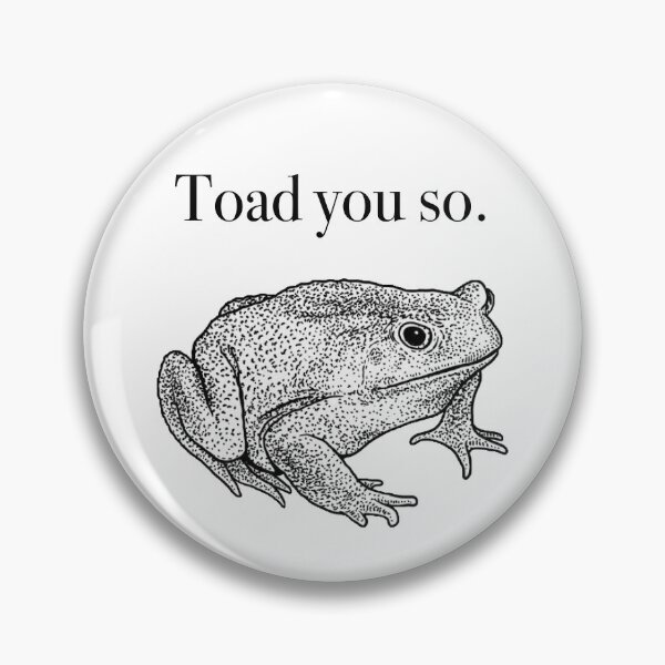 Item preview, Toad you so. designed and sold by elisabethkatee.