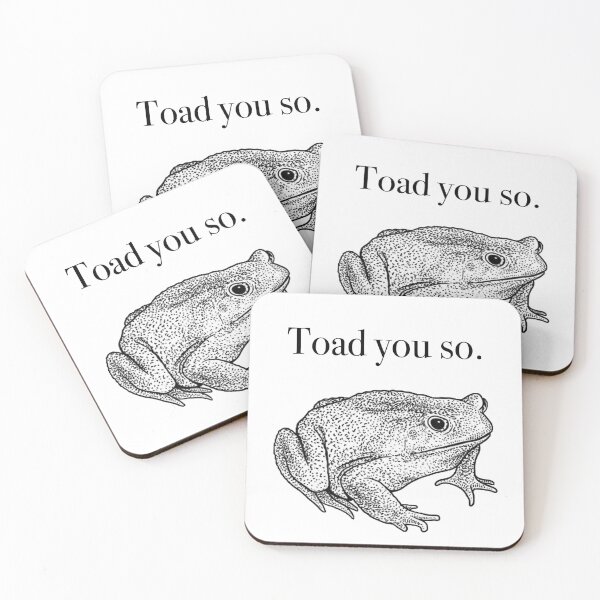 Item preview, Toad you so. designed and sold by elisabethkatee.