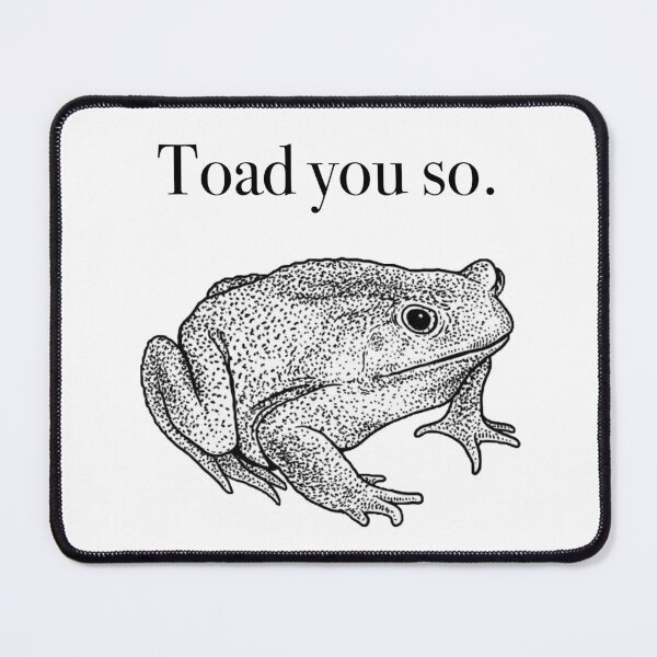 Item preview, Toad you so. designed and sold by elisabethkatee.
