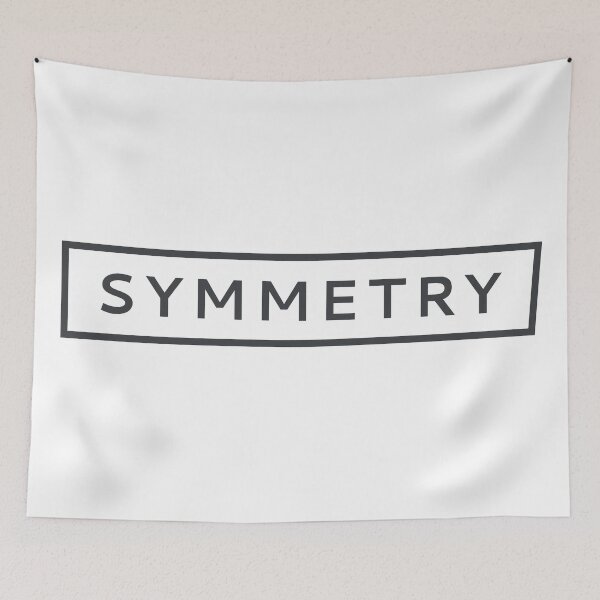 Item preview, Symmetry Broken Crooked Box Typography Art designed and sold by drTerrens.