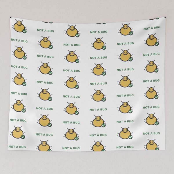 Item preview, Not A Bug — Funny Programmer Feature Design, Developer Gift designed and sold by QuirkyCartel.