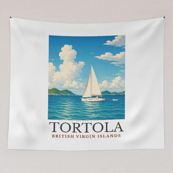 Item preview, Tortola - British Virgin Islands designed and sold by GoodOldVintage.