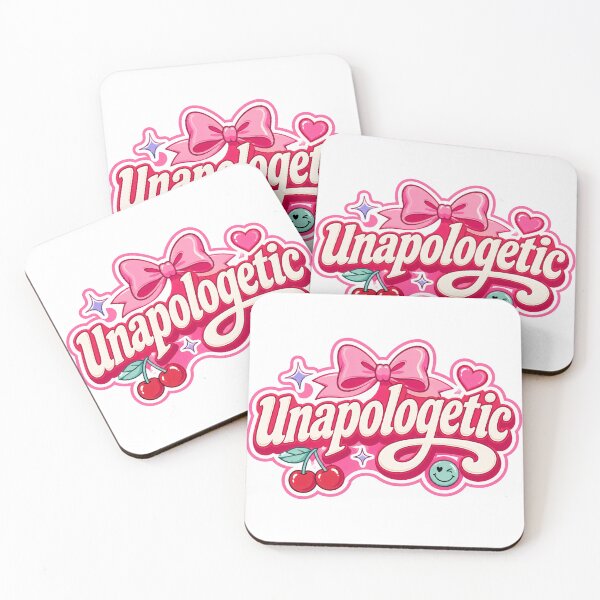 Item preview, Unapologetic Cute Girly Typography Design designed and sold by RedCircleArt.