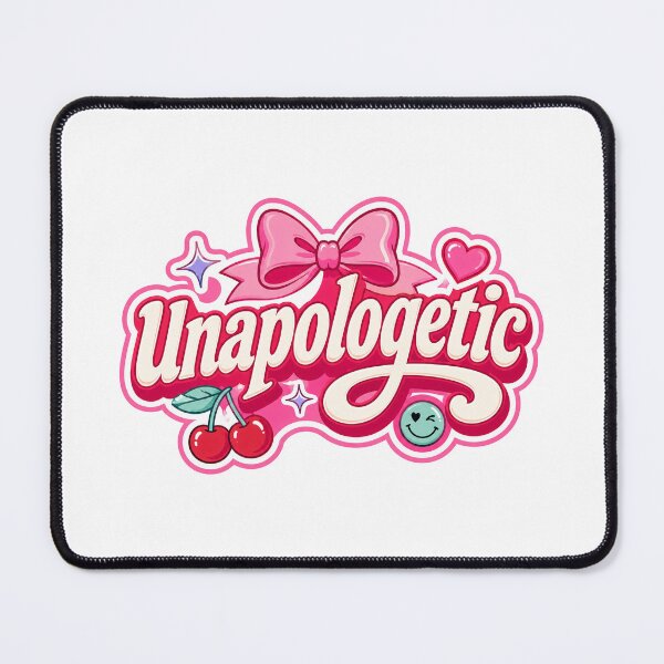 Item preview, Unapologetic Cute Girly Typography Design designed and sold by RedCircleArt.